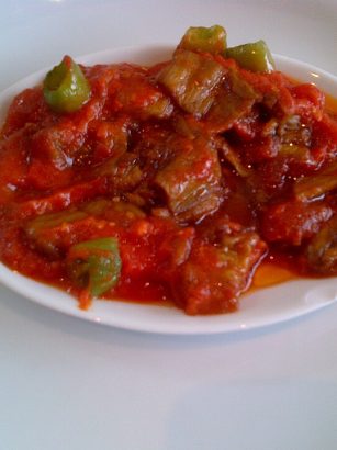 Şakşuka zeytinyağlı meze