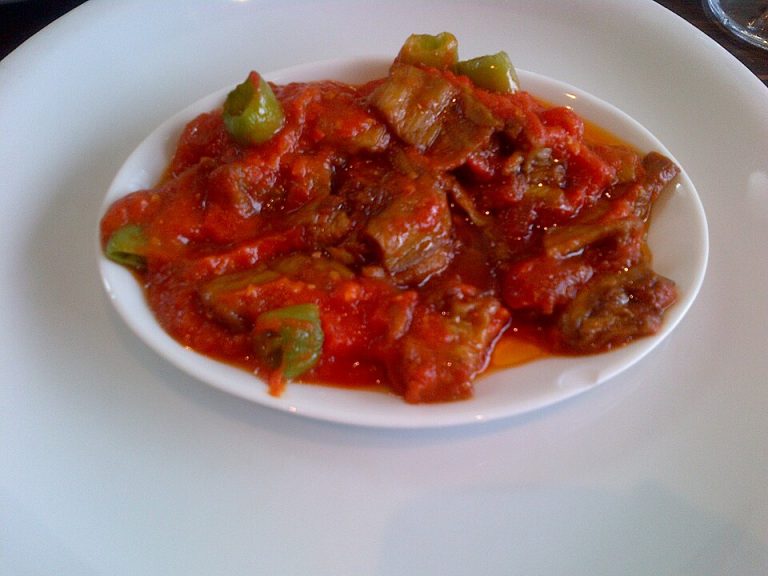 Şakşuka zeytinyağlı meze